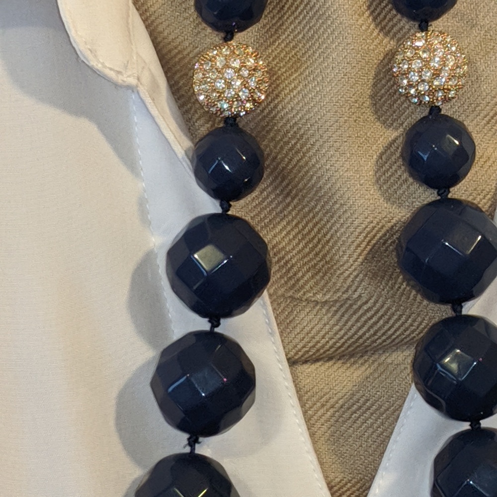 Katy Spade Chunky Blue Bobbles